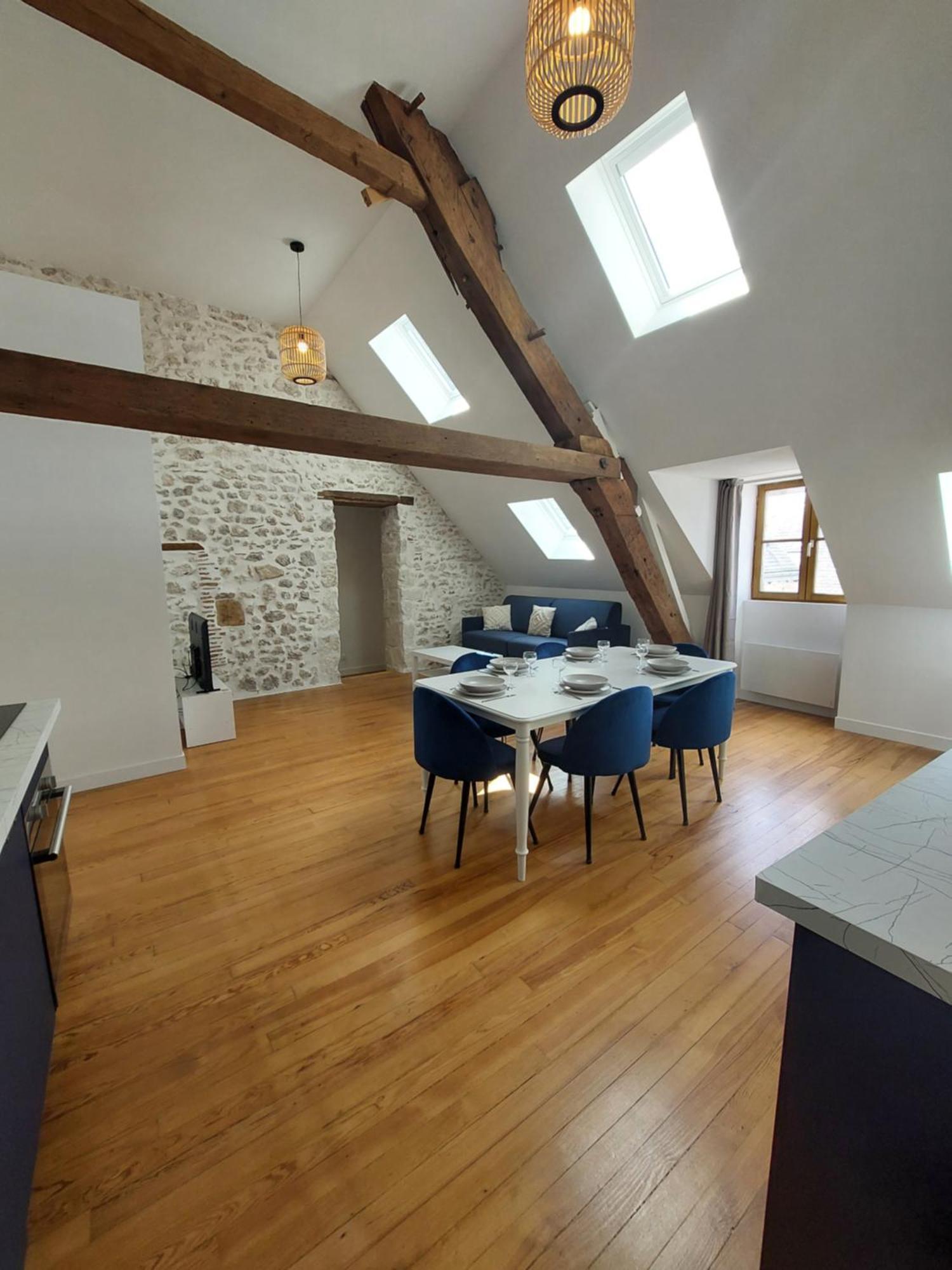 Appartements L'Hirondelle Божанси Экстерьер фото